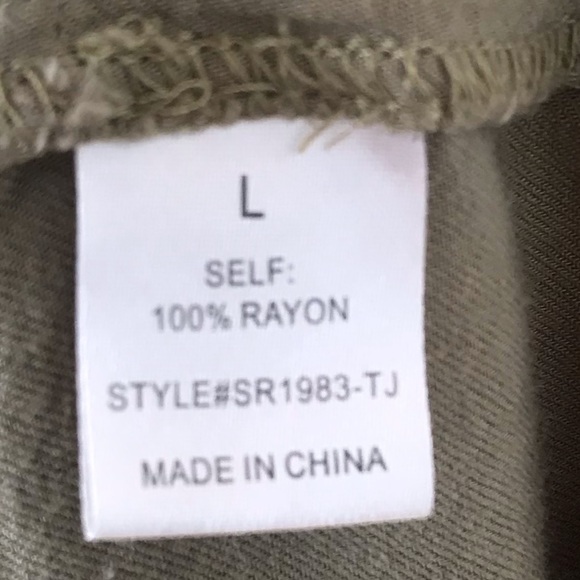 Sophie Rue open front green lightweight blazer - Picture 6 of 7